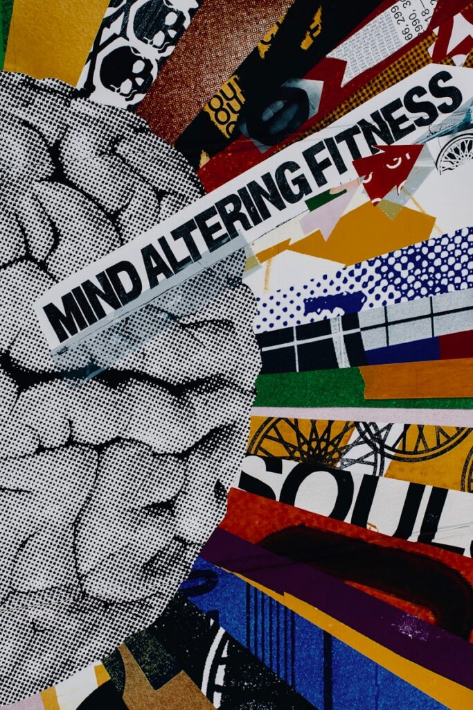 white black and red textile